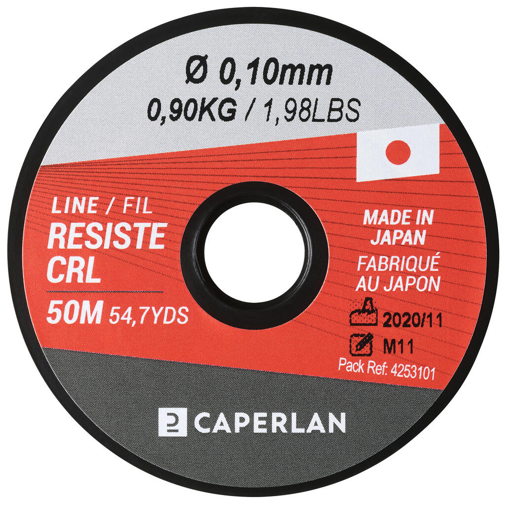 Hauptschnur monofil Line Resist CRL 50 M 0,08 mm