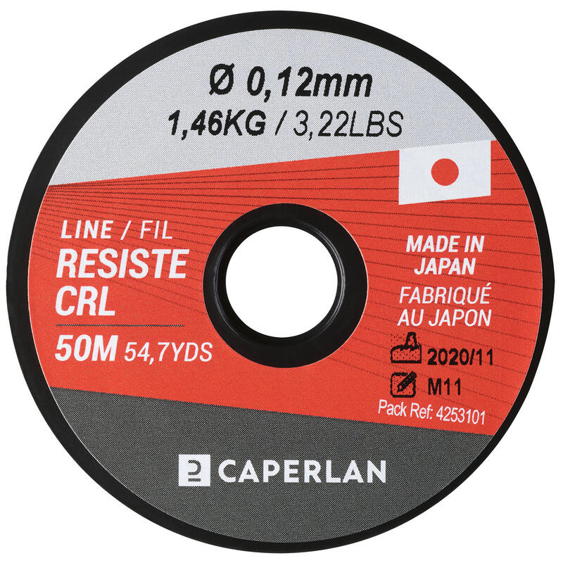 Hauptschnur Line Resist CRL 50 M 0,12 mm