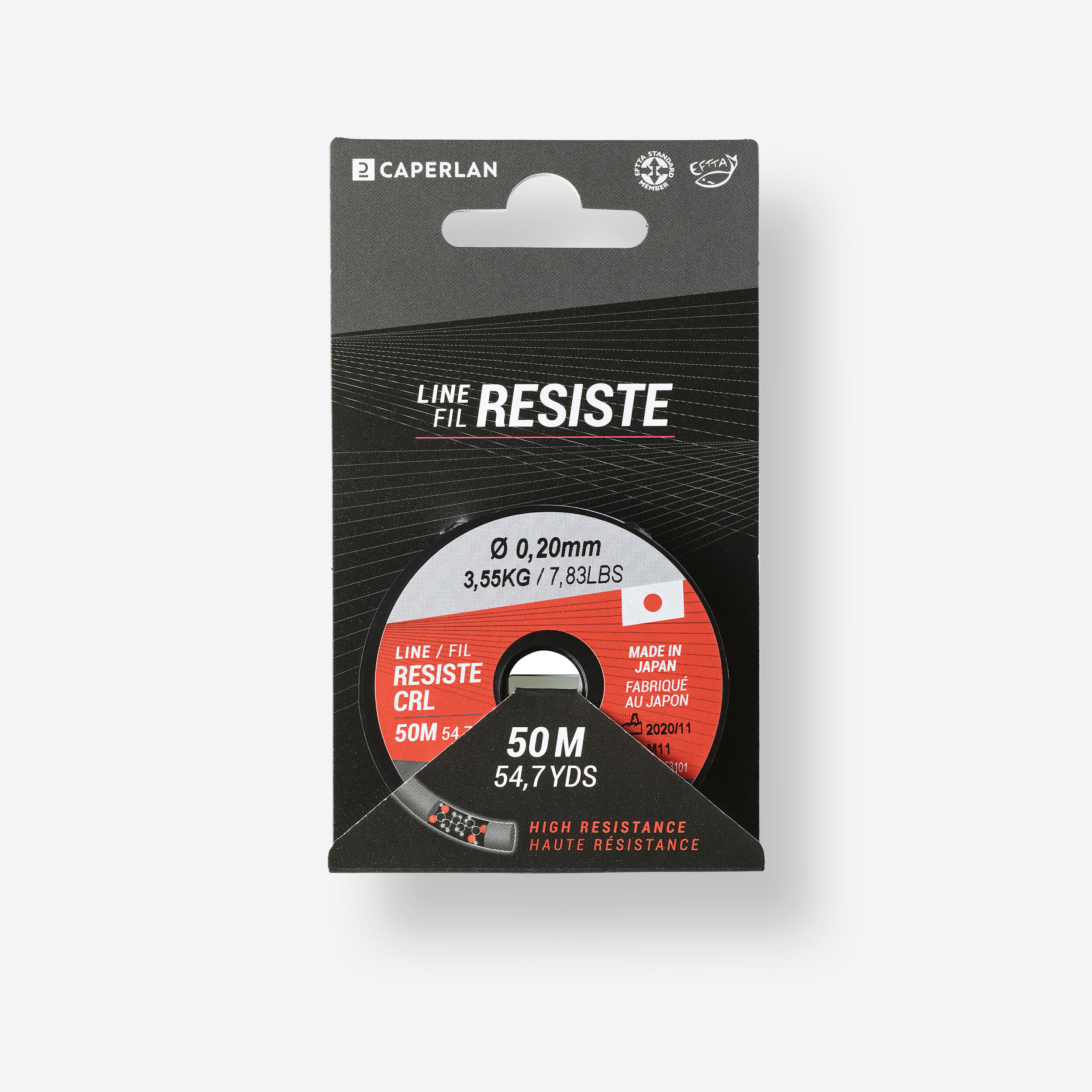 Fio line resist cristal 50 m 20/100
