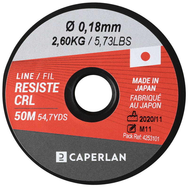 FIL LINE RESIST CRL 50M 18/100