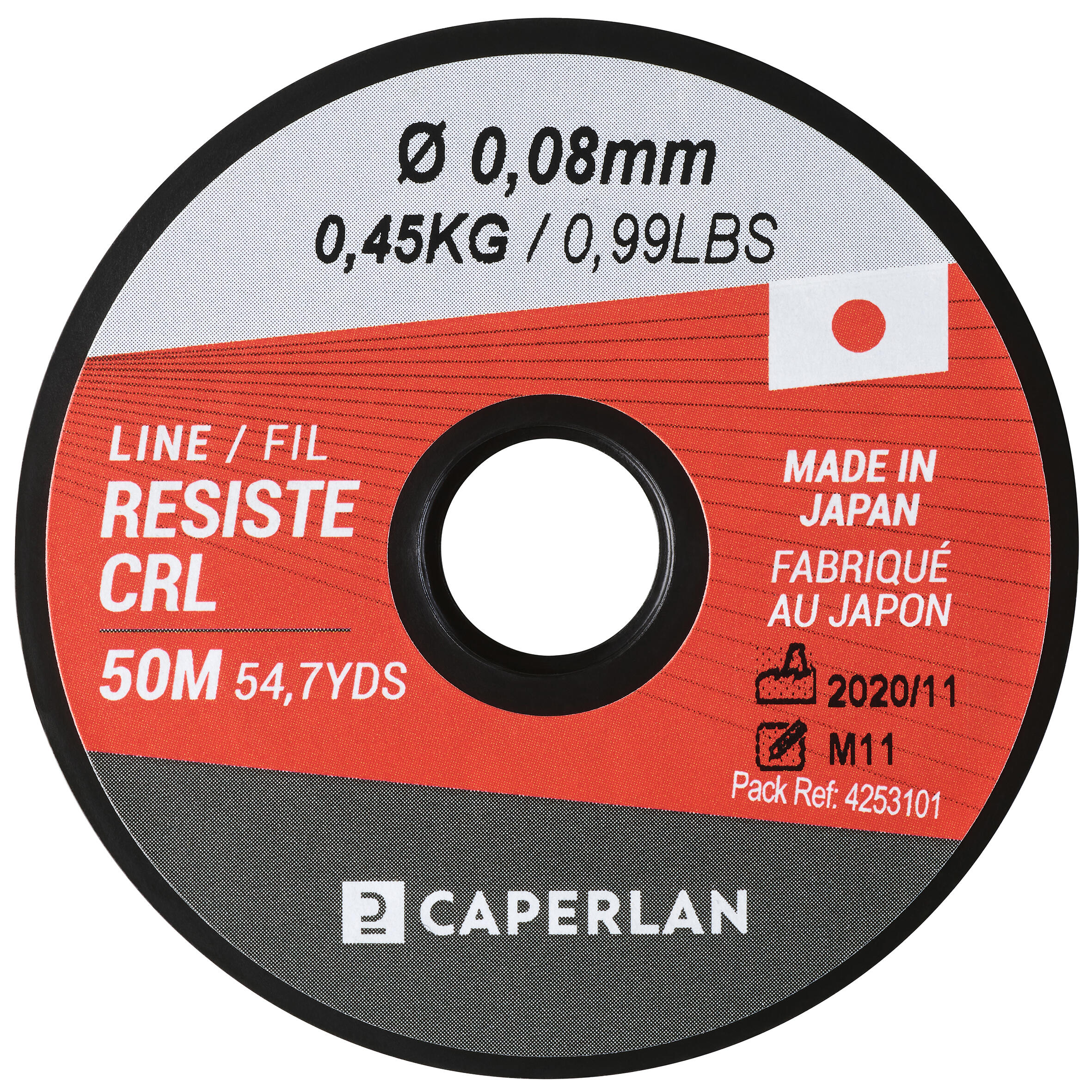 LINE RESIST CRL 50 m 8/100 2/4