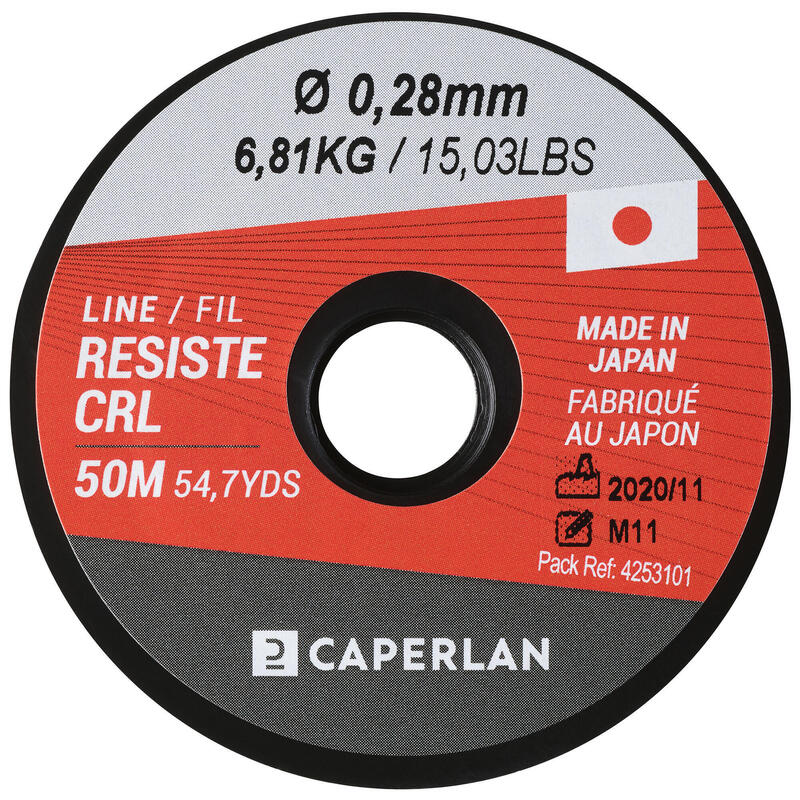 Żyłka LINE RESIST CRISTAL 50 M 0,28 mm