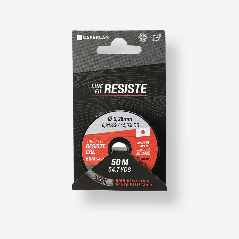 FIL LINE RESIST CRL 50M 20/100