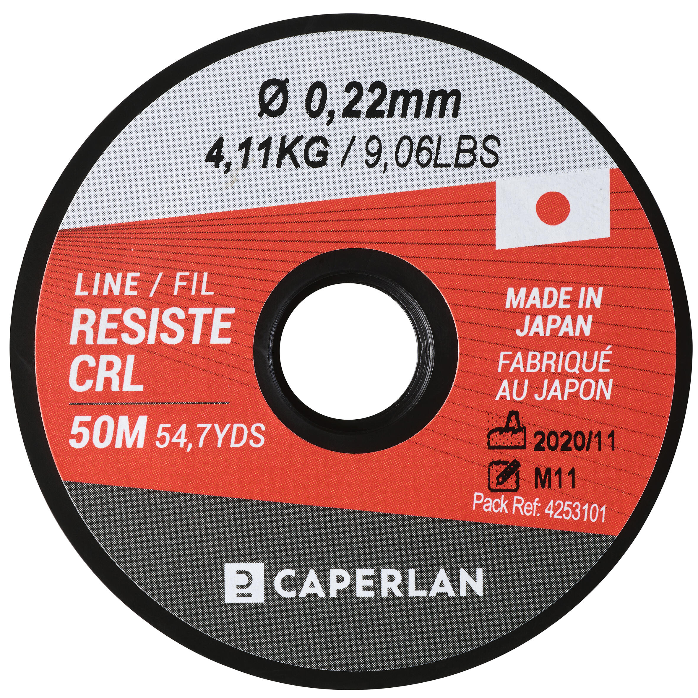 FIL LINE RESIST CRL 50M 22/100 2/4