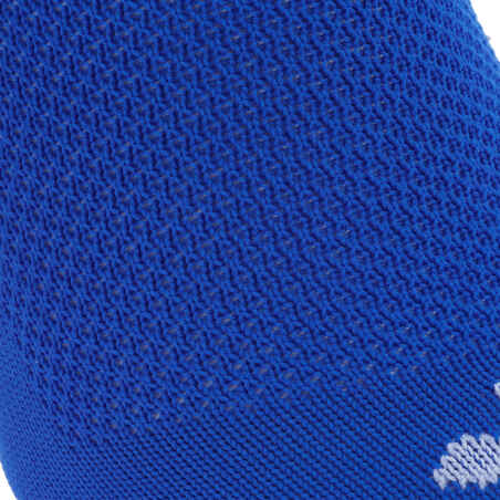 جوارب كرة قدم أطفالي KIPSTA F100 - بطول الرُكبة - لون أزرق