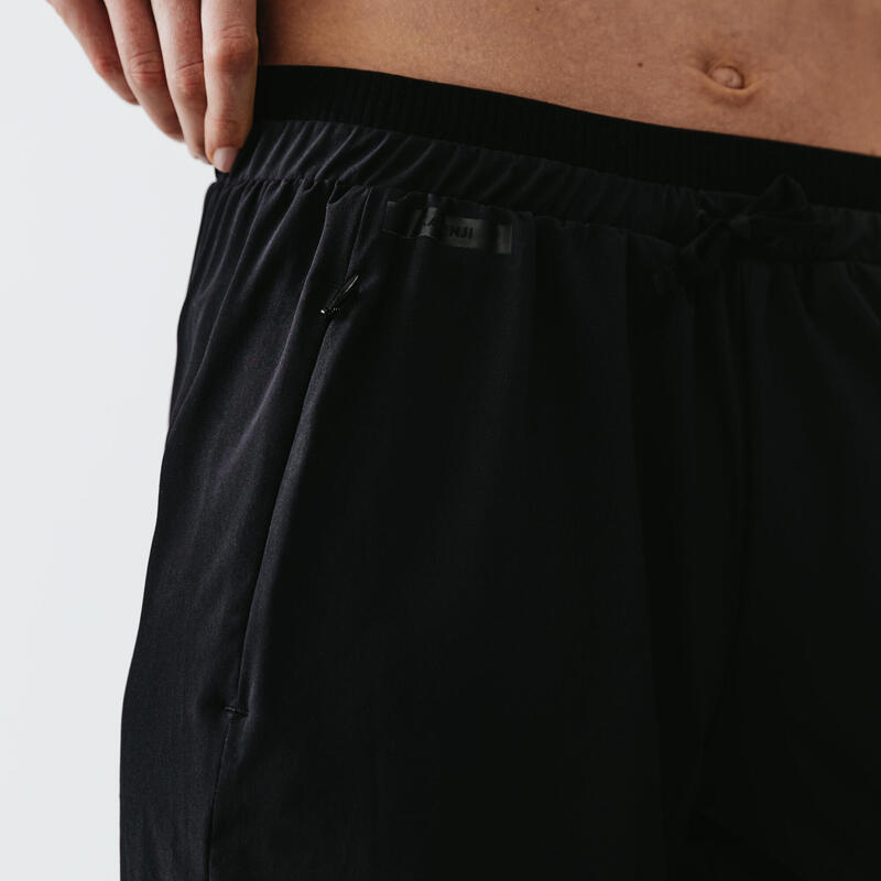 Dámské běžecké prodyšné kalhoty Dry černé 