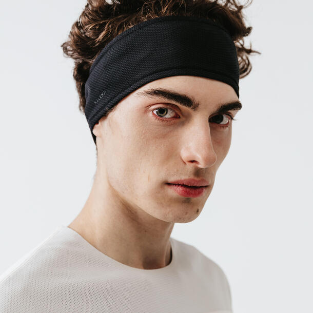 Unisex Sports Headband Kalenji Black