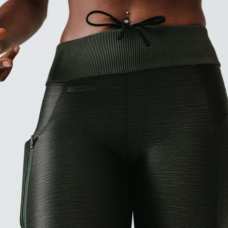 ТАЙТСЫ ДЛЯ БЕГА ЖЕНСКИЕ Dry+ Feel Decathlon 308061