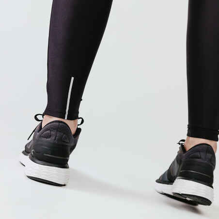 מכנסי טייץ לריצה - נשים - דגם Kiprun Run 100 שחור