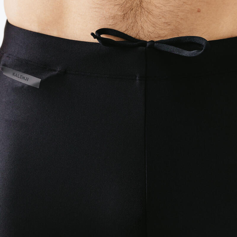 Lauftights kurz Radlerhose Herren atmungsaktiv - Dry schwarz 