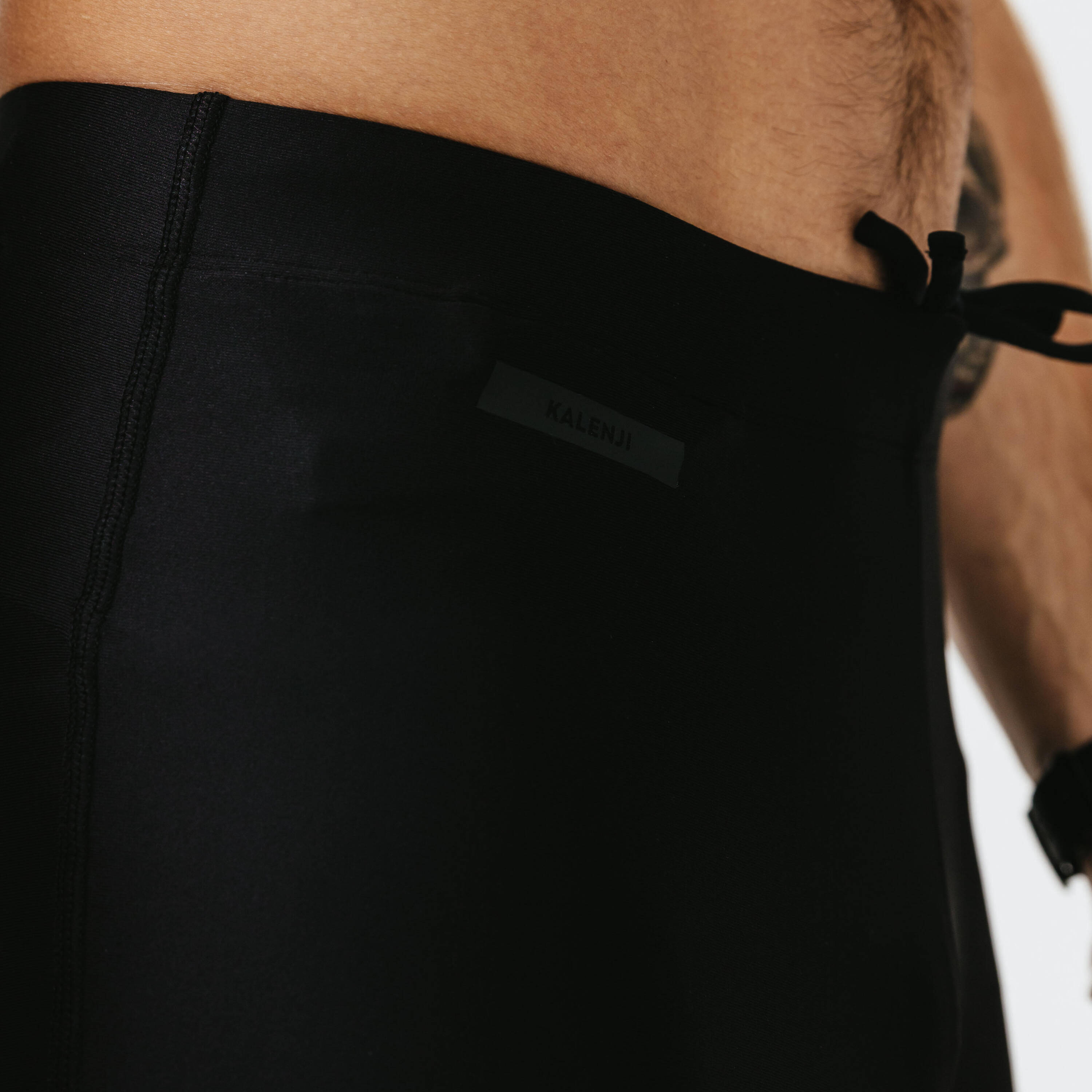 Men Running Breathable Tight Shorts Dry - Black -  3