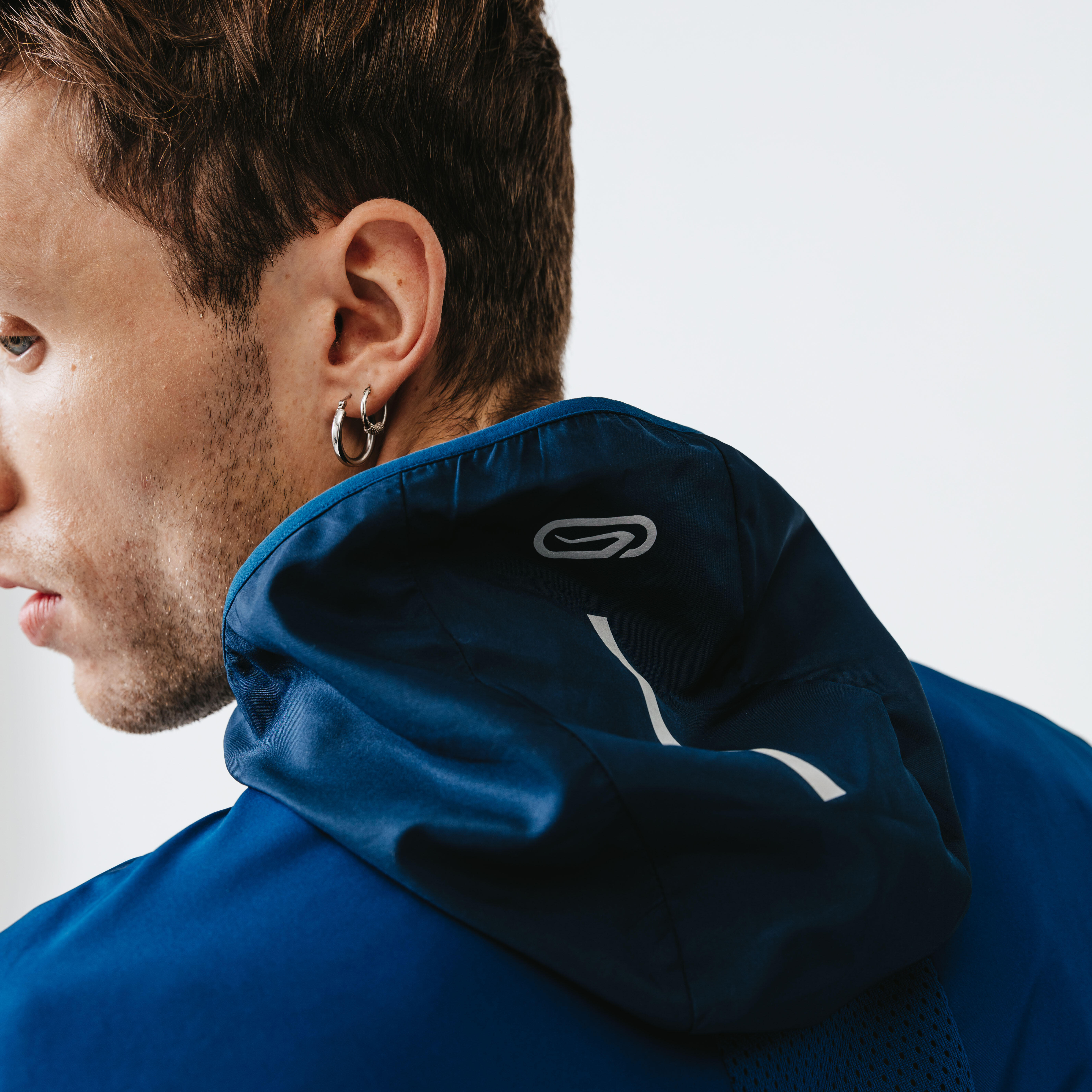 white running jacket mens