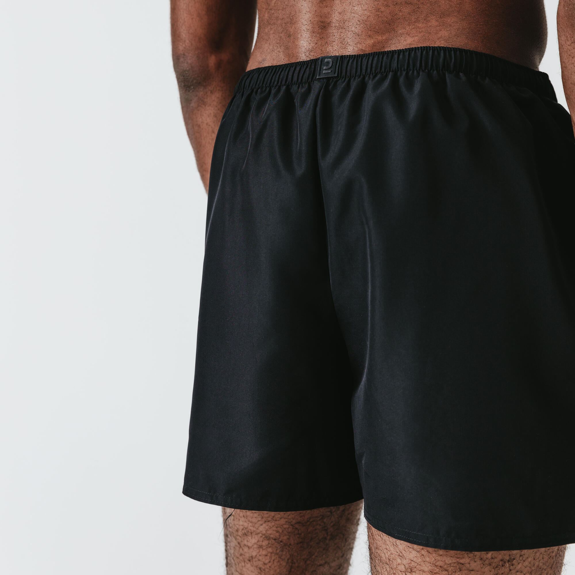 Short Running homme Ekiden gris clair
