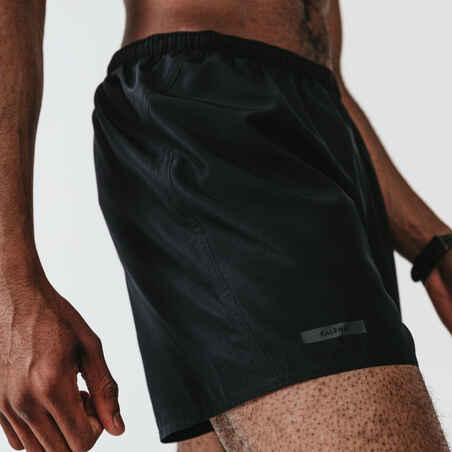 Men's Running Breathable Shorts Dry - black - Decathlon