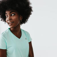 Women's Running Breathable Short-Sleeved T-Shirt Dry - green