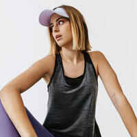 Camiseta Running Light Mujer Negro Sin Mangas Ligera