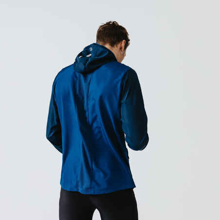 Men's Running Wind Jacket Run Wind - Prussian blue