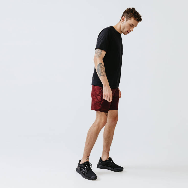 Dry Men's Running Breathable T-Shirt - Black