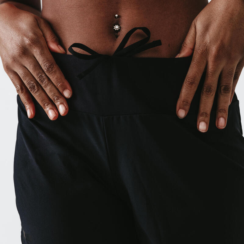 Short pantalón corto running Mujer Dry negro