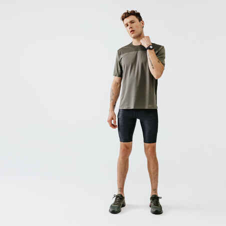 Men's Running Breathable Tight Shorts Dry+ - abyss grey