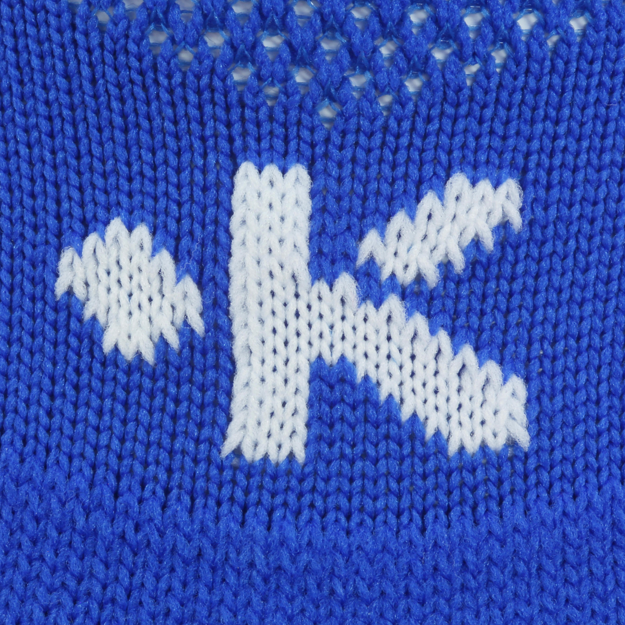 F500 Adult Knee-High Football Socks - Blue 7/7