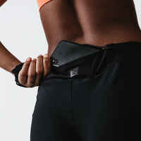 Women's Running Shorts - KIPRUN Run 100 Black