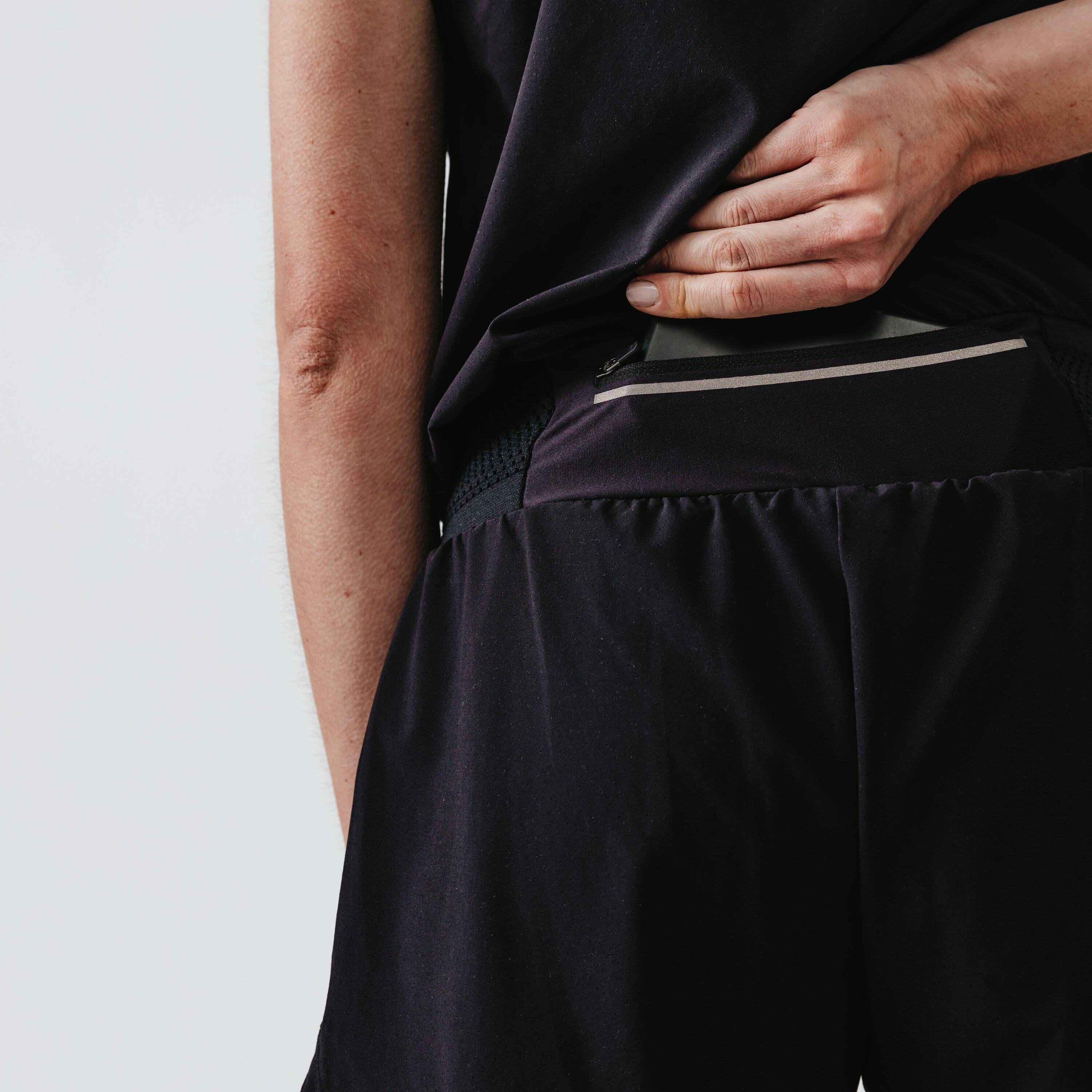 Women's Running Shortie Suit Dry+ - black 8/9