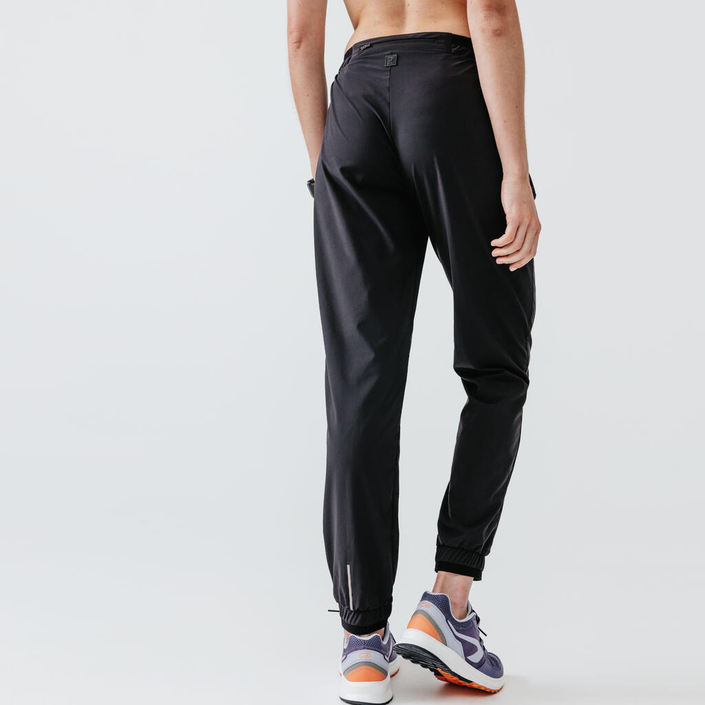 Pantalon de jogging running respirant femme - Dry violet