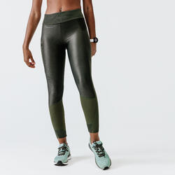 LEGGING RUN DRY + FEEL FEMME KAKI