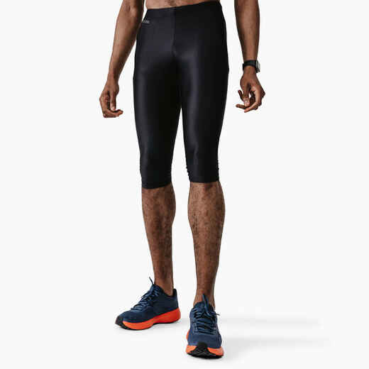 
      Men's Running Breathable ¾-Tights Dry - black
  