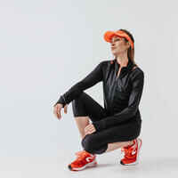 Women's Running Short Leggings - Kiprun Run 100 Black