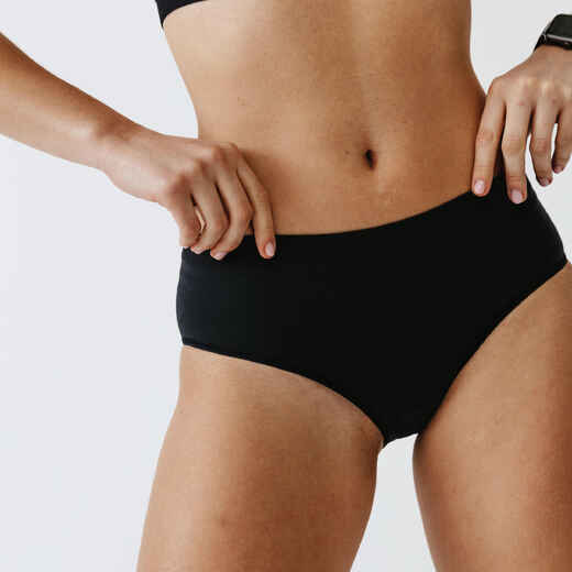 Women's Seamless Briefs - Black KALENJI