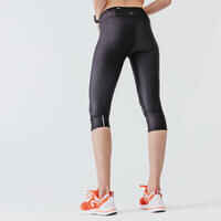 Leggings Mallas running piratas Mujer Run dry negro