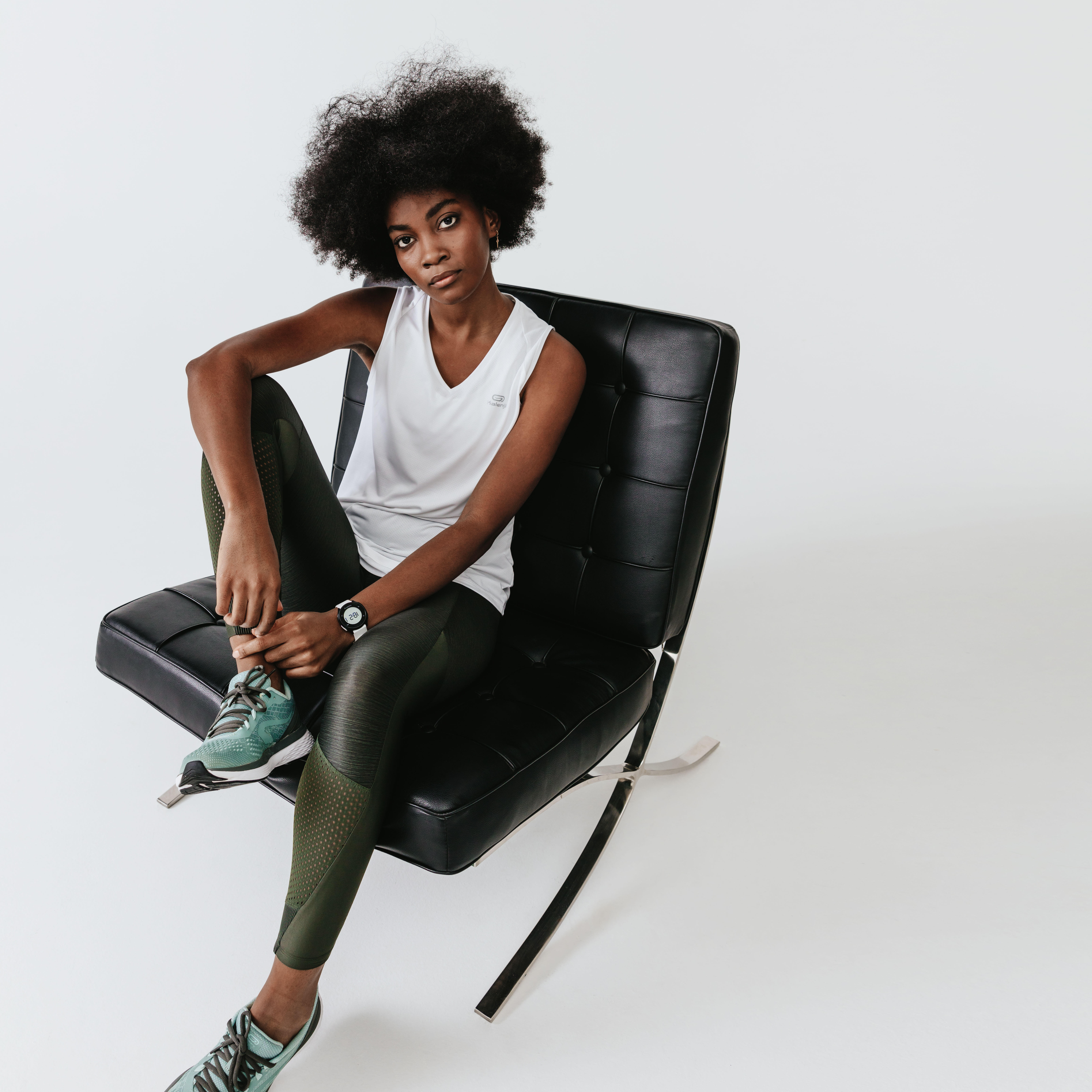 Legging femme online kaki
