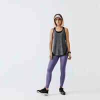 Camiseta Running Light Mujer Negro Sin Mangas Ligera