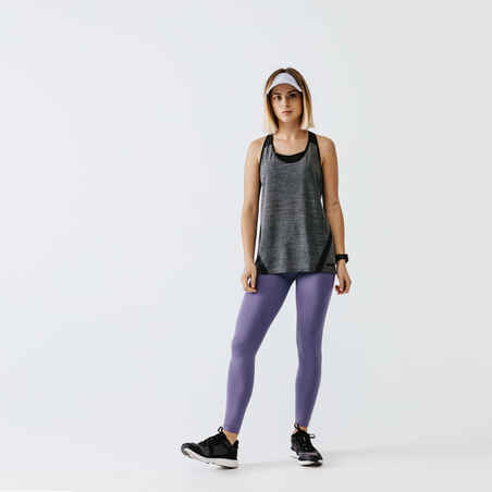 Women's running leggings (XS to 5XL) Support - blue