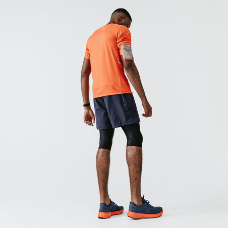 Corsaire 3/4 running respirant homme - Dry noir