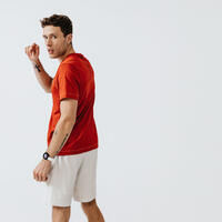 חולצת טי נושמת לריצה דגם Kalenji Dry לגברים – אדום