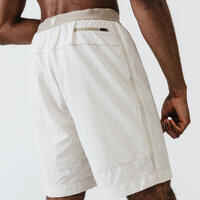Dry+ Men's Running 2-in-1 Shorts With Boxer - Natural Beige