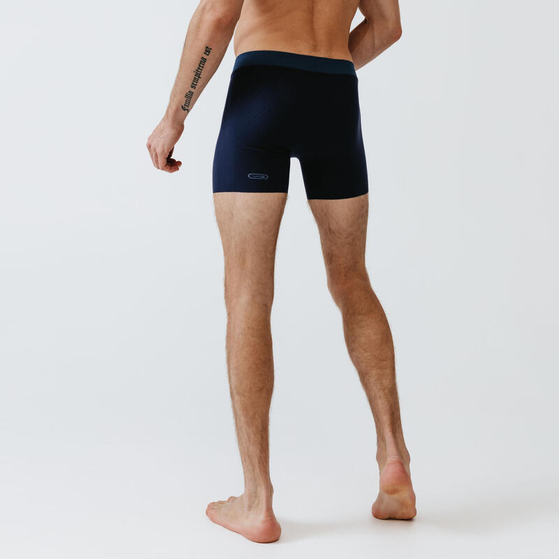 BOXER DE RUNNING HOMME SANS COUTURE KALENJI BLEU