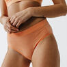 กางเกงในผู้หญิงทรงบรีพระบายอากาศได้ดีสำหรับใส่วิ่ง (สีส้มพาสเทล)