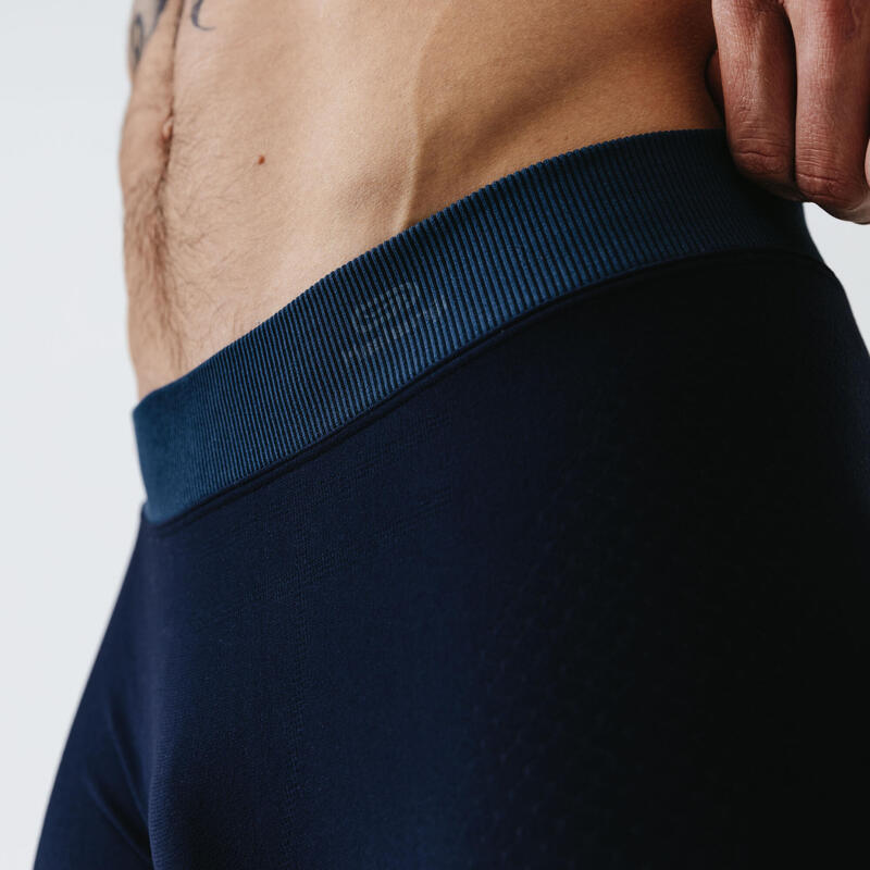 BOXER DE RUNNING HOMME SANS COUTURE KALENJI BLEU