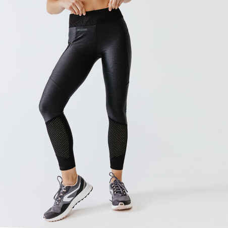 Licra de Running para mujer Kalenji Dry + feel transpirable negro -  Decathlon
