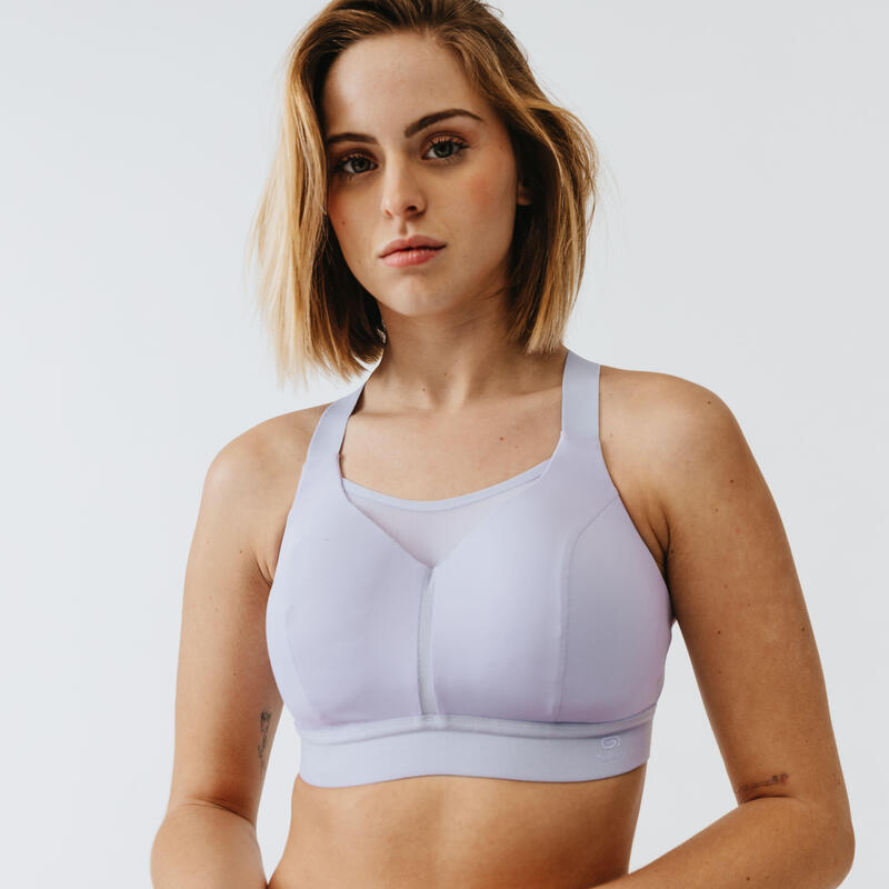 COMFORT RUNNING BRA BLUE - PASTEL LAVENDER BLUE