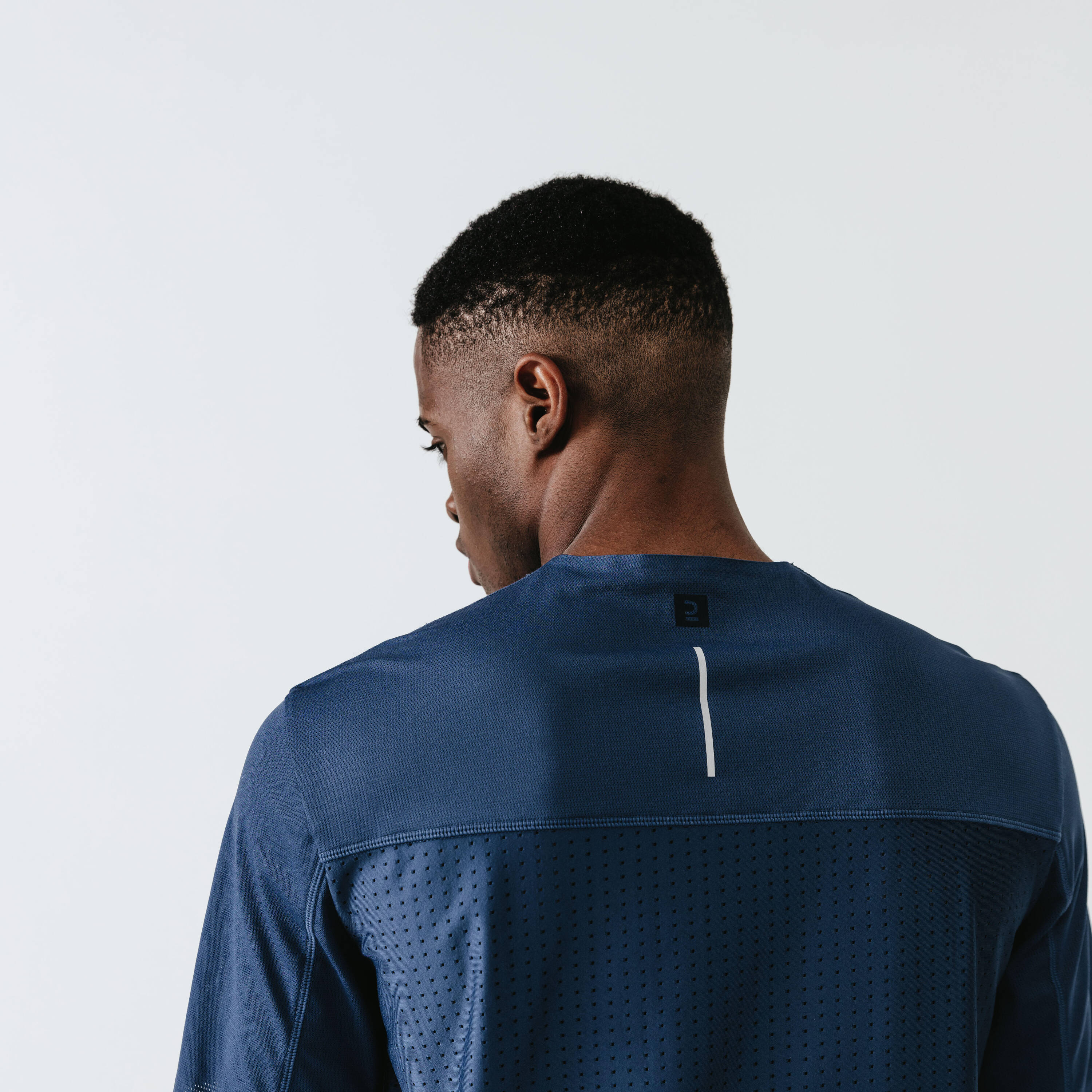 Men's Running Breathable and Ventilated T-Shirt Dry+ Breath - slate blue -  5