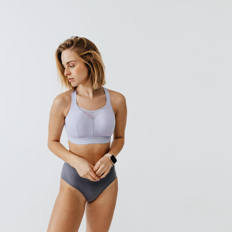 COMFORT RUNNING BRA BLUE - PASTEL LAVENDER BLUE