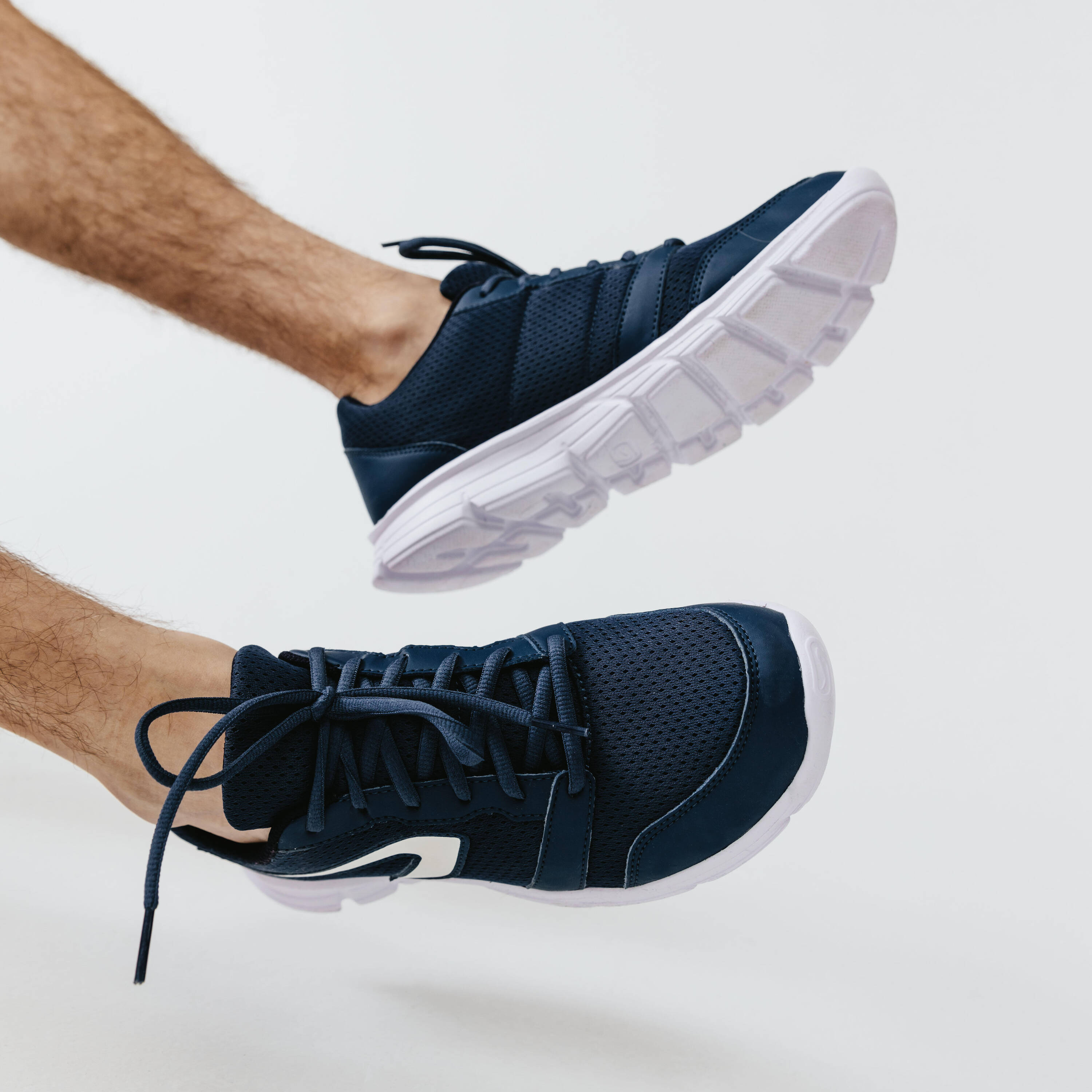 Men Running Shoes Everyday Shoes with Cushioning, Run One - Blue -  2