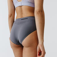 BREATHABLE STONE GREY RUNNING BRIEF