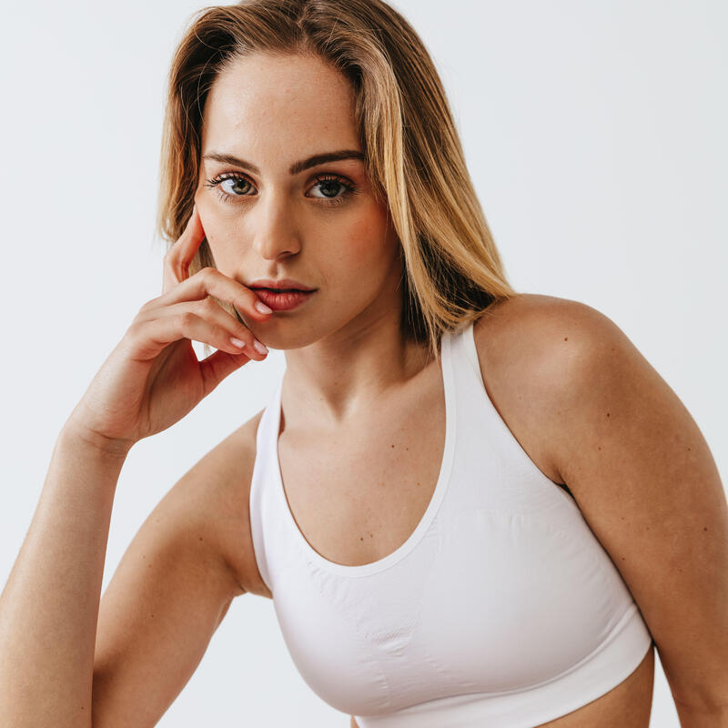 Top running donna BASIC bianco Top running donna BASIC bianco