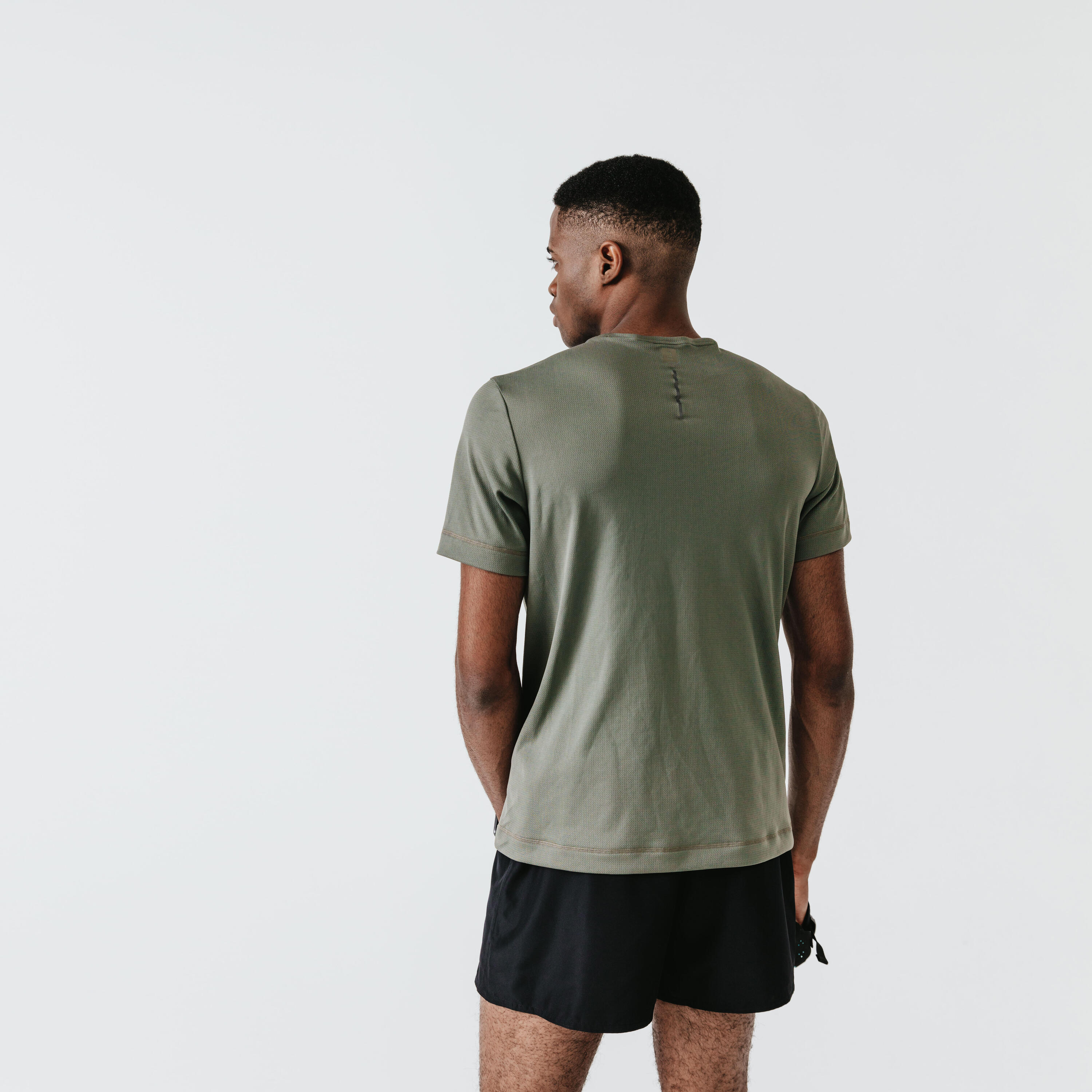 Pantaloncini running uomo DRY neri 6/6